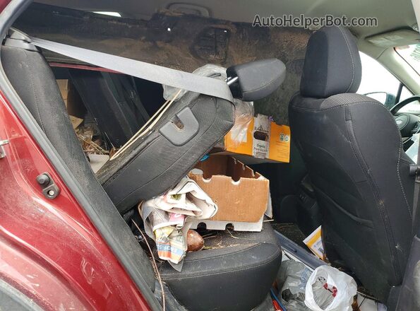 4S4BTACC4L3157248 2020 SUBARU OUTBACK Maroon Вид задньої частини салону