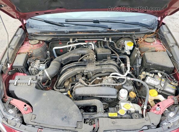4S4BTACC4L3157248 2020 SUBARU OUTBACK Maroon Вид підкапотного простору