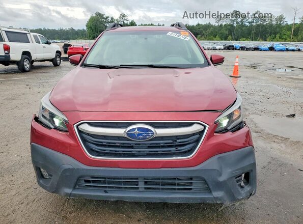 4S4BTACC4L3157248 2020 SUBARU OUTBACK Maroon Вид спереду