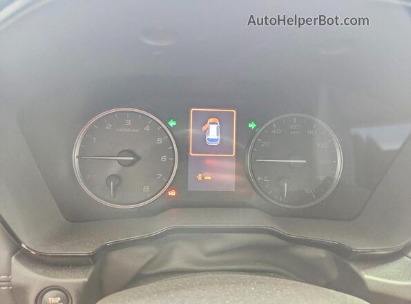 4S4BTACC4L3264848 2020 SUBARU OUTBACK Gray ხელსაწყოთა პანელის ხედი