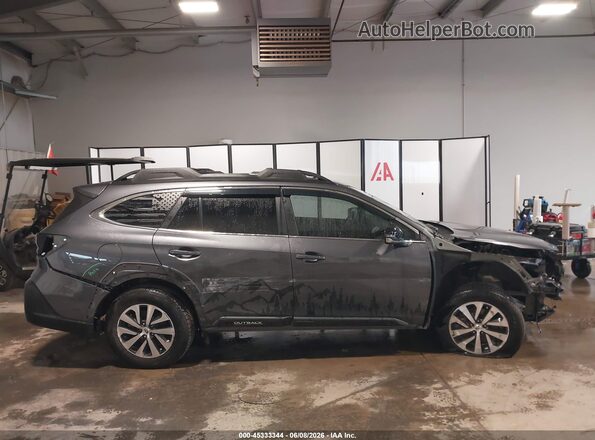 4S4BTACC4R3294778 2024 SUBARU OUTBACK Gray სალონის 360-გრადუსიანი ხედი