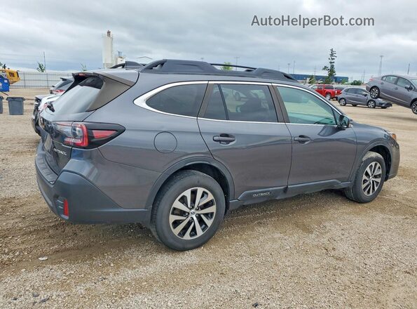 4S4BTACC5L3251204 2020 SUBARU OUTBACK Charcoal Задня права чверть
