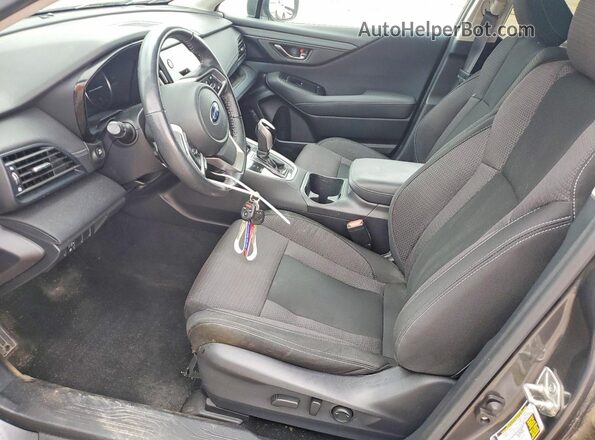 4S4BTACC5L3251204 2020 SUBARU OUTBACK Charcoal Вид салону спереду