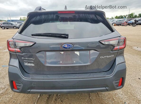 4S4BTACC5L3251204 2020 SUBARU OUTBACK Charcoal Вид ззаду