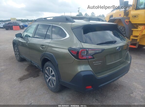 4S4BTACC5R3117155 2024 SUBARU OUTBACK Green Tył lewy