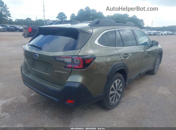4S4BTACC5R3117155 2024 SUBARU OUTBACK Green Tył prawy