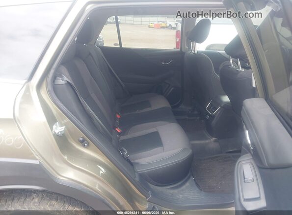 4S4BTACC5R3117155 2024 SUBARU OUTBACK Green Widok naklejki z numerem VIN