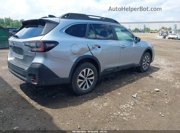 4S4BTACC7L3120338 2020 SUBARU OUTBACK Silver Задня права чверть