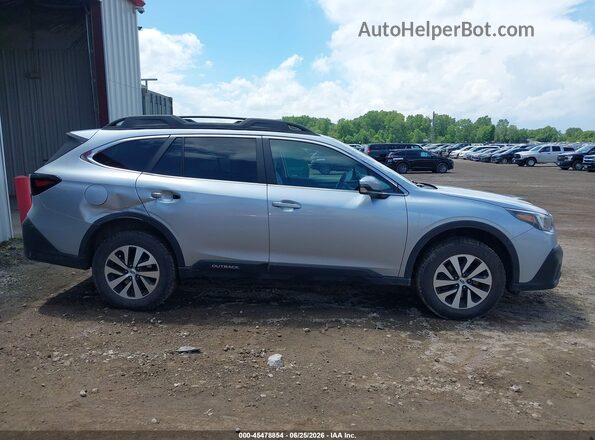4S4BTACC7L3120338 2020 SUBARU OUTBACK Silver Вид задньої частини салону