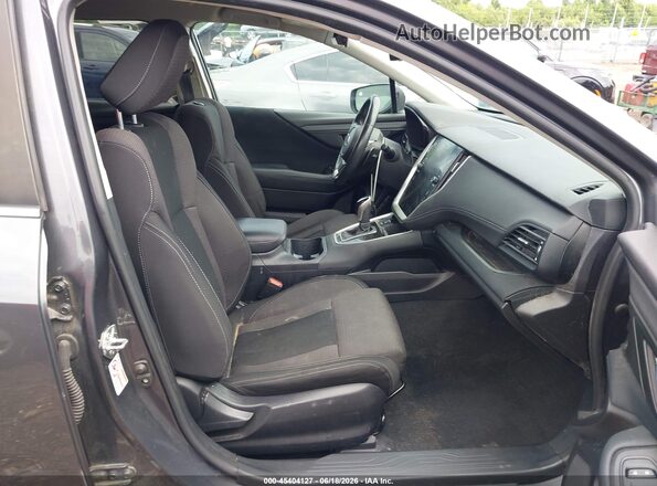 4S4BTACC7L3182368 2020 SUBARU OUTBACK Gray Widok wnętrza z przodu