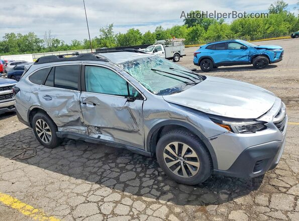 4S4BTACC7L3216471 2020 SUBARU OUTBACK Silver Передня права чверть