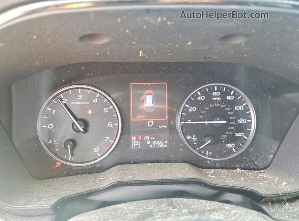 4S4BTACC7L3216471 2020 SUBARU OUTBACK Silver Вид щитка приладів