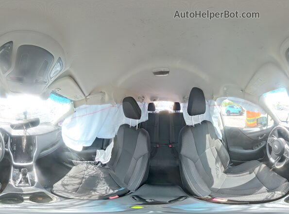 4S4BTACC7L3216471 2020 SUBARU OUTBACK Silver Панорамний вид салону 360°