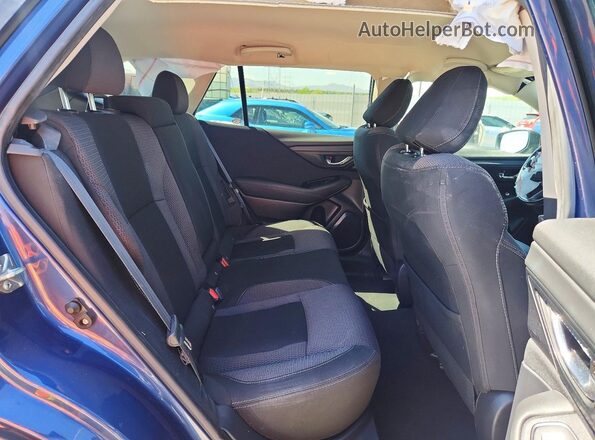 4S4BTACC7L3242908 2020 SUBARU OUTBACK Blue Rear interior view