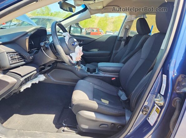 4S4BTACC7L3242908 2020 SUBARU OUTBACK Blue Front interior view
