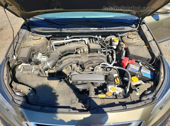 4S4BTACC8L3159035 2020 SUBARU OUTBACK Green Widok komory silnika