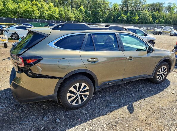 4S4BTACC8L3159035 2020 SUBARU OUTBACK Green Tył prawy