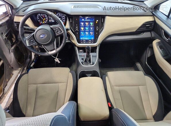 4S4BTACC8L3203552 2020 SUBARU OUTBACK Tan Vista del salpicadero
