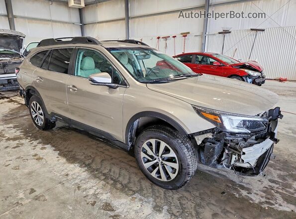 4S4BTACC8L3203552 2020 SUBARU OUTBACK Tan Delantero derecho