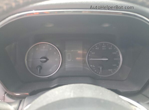 4S4BTACC8L3211215 2020 SUBARU OUTBACK White Vista del cuadro de instrumentos