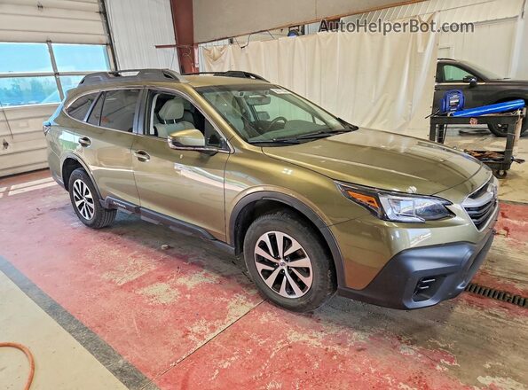 4S4BTACC8M3111813 2021 SUBARU OUTBACK Green 