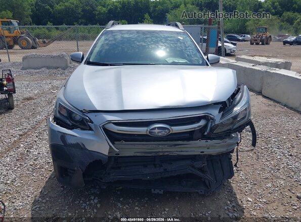 4S4BTACC8N3173634 2022 SUBARU OUTBACK Silver Rear interior view
