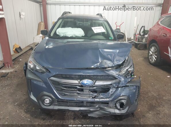 4S4BTACC8S3265581 2025 SUBARU OUTBACK Синий Вид щитка приборов