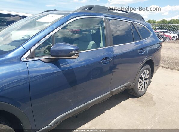 4S4BTACC9L3107428 2020 SUBARU OUTBACK Blue Панорамний вид салону 360°