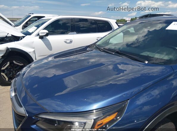 4S4BTACC9L3107428 2020 SUBARU OUTBACK Blue Вид спереду