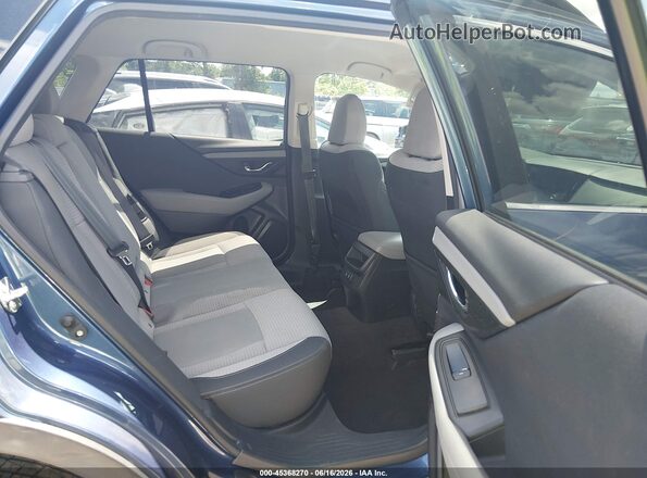 4S4BTACC9L3107428 2020 SUBARU OUTBACK Blue Вид наклейки з VIN-кодом