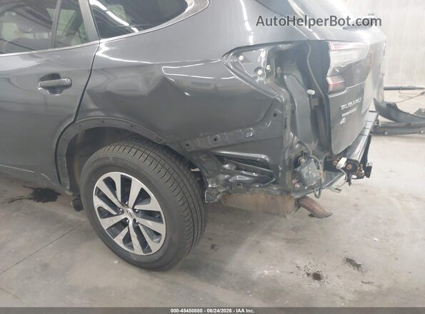 4S4BTACC9L3148643 2020 SUBARU OUTBACK Gray წინა ხედი