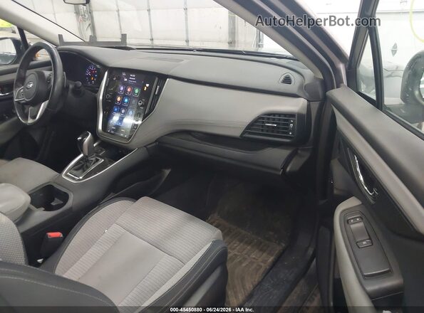 4S4BTACC9L3148643 2020 SUBARU OUTBACK Gray წინა სალონის ხედი