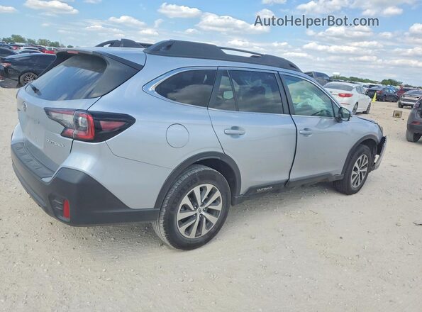 4S4BTACCXN3147309 2022 SUBARU OUTBACK Silver Tył prawy