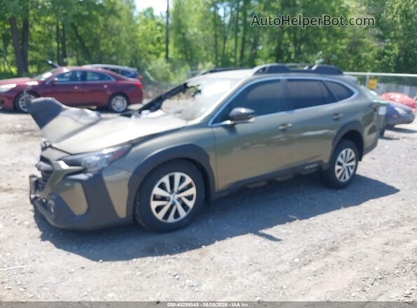 4S4BTADC0S3257019 2025 SUBARU OUTBACK Green Przód lewy