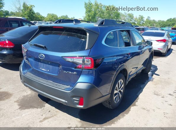 4S4BTADC1M3150628 2021 SUBARU OUTBACK Blue Հետևի աջ