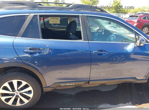 4S4BTADC1M3150628 2021 SUBARU OUTBACK Blue Սալոնի 360 աստիճան տեսք