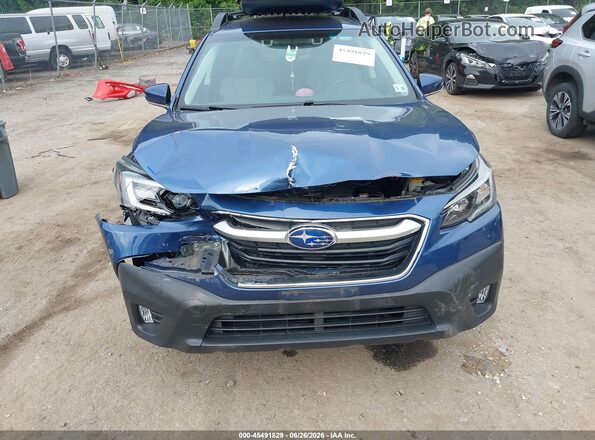 4S4BTADC1M3209032 2021 SUBARU OUTBACK Blue Vista frontal