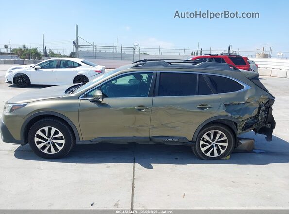 4S4BTADC1N3103133 2022 SUBARU OUTBACK Green 360 interior view