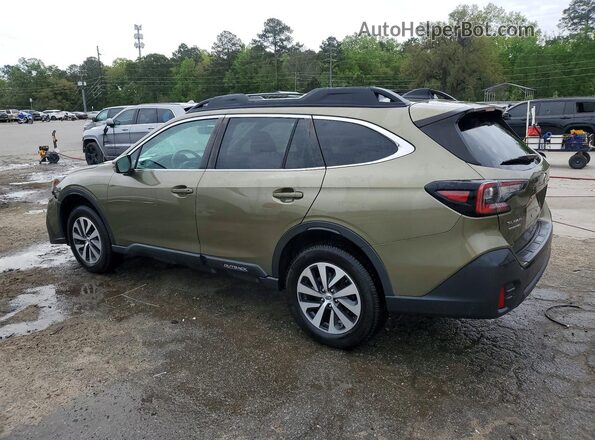 4S4BTADC1N3214796 2022 SUBARU OUTBACK Green Հետևի ձախ