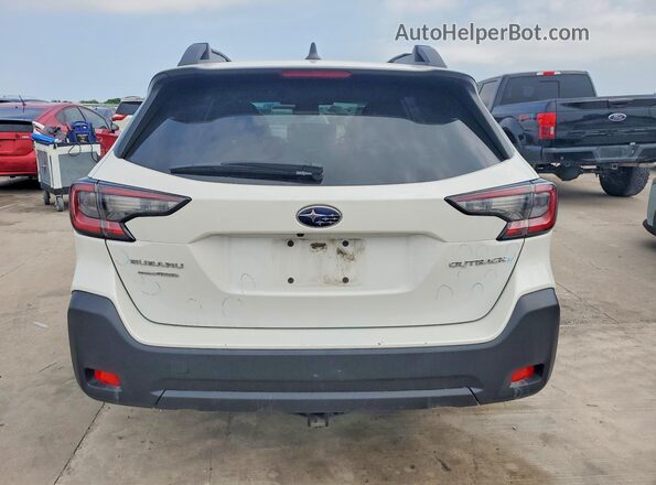 4S4BTADC1P3142596 2023 SUBARU OUTBACK White Вид ззаду
