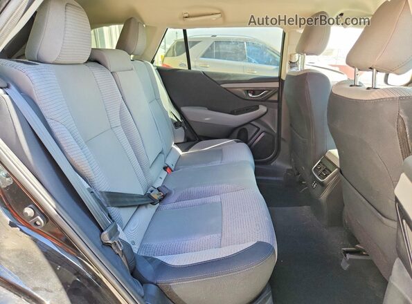 4S4BTADC1S3129999 2025 SUBARU OUTBACK Черный Вид задних сидений