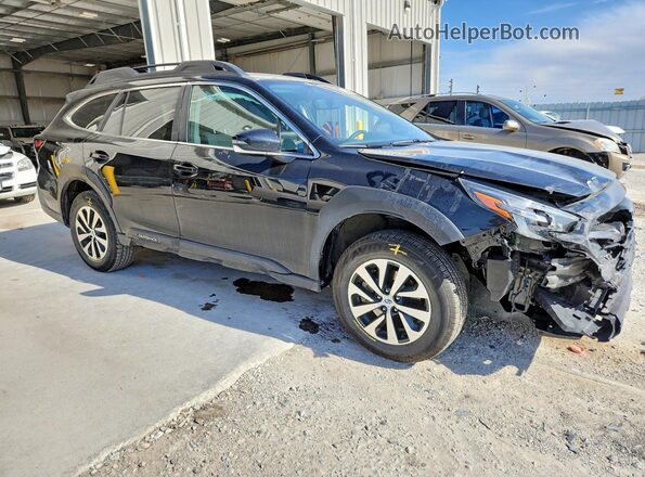 4S4BTADC1S3129999 2025 SUBARU OUTBACK Черный Передняя правая четверть