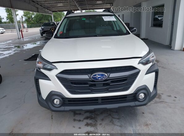4S4BTADC2P3155311 2023 SUBARU OUTBACK Белый Вид щитка приборов