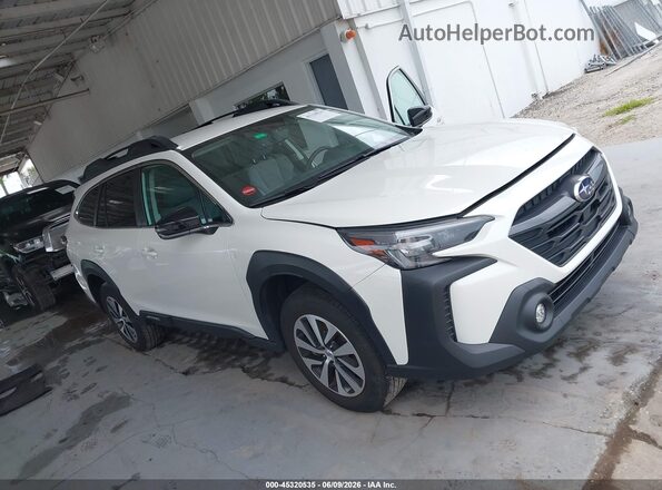 4S4BTADC2P3155311 2023 SUBARU OUTBACK Белый Вид задней части салона
