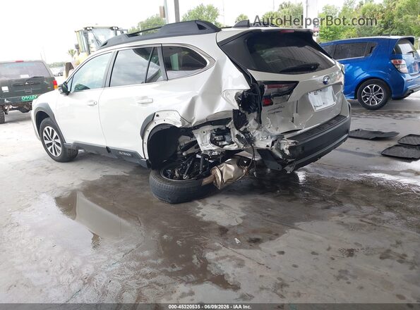 4S4BTADC2P3155311 2023 SUBARU OUTBACK Белый Задняя левая четверть
