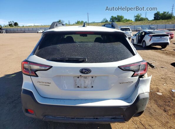 4S4BTADC2R3109397 2024 SUBARU OUTBACK White Widok z tyłu