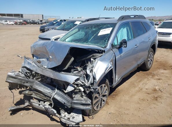 4S4BTADC2R3228745 2024 SUBARU OUTBACK Gray Передня ліва чверть