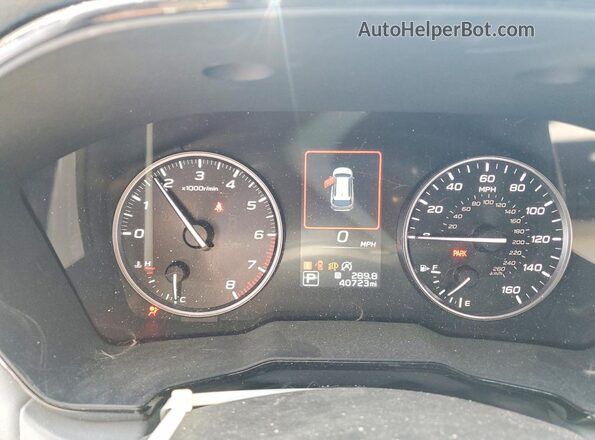4S4BTADC2S3170917 2025 SUBARU OUTBACK Blue Instrument cluster view