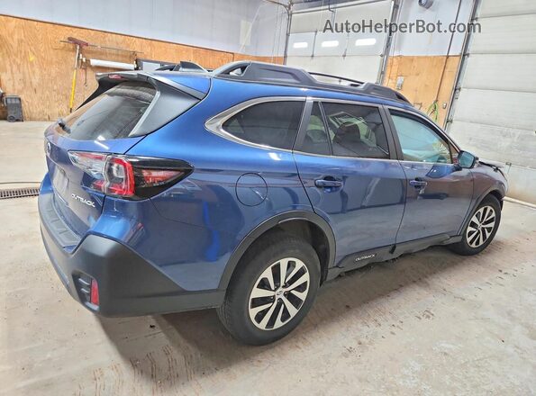 4S4BTADC3M3206133 2021 SUBARU OUTBACK Blue Հետևի աջ