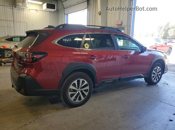4S4BTADC3S3142964 2025 SUBARU OUTBACK Red Հետևի աջ